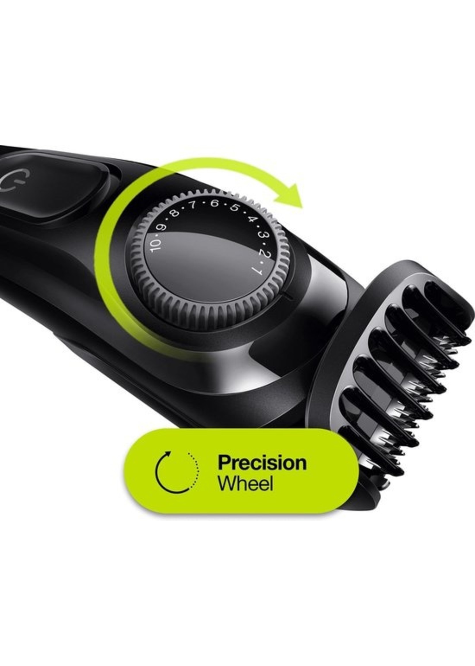 Braun Baardtrimmer - BeardTrimmer 3 - Baard en Haartrimmer - 20 Settings - Professional Blade Technology - Zwart koopjeshoek