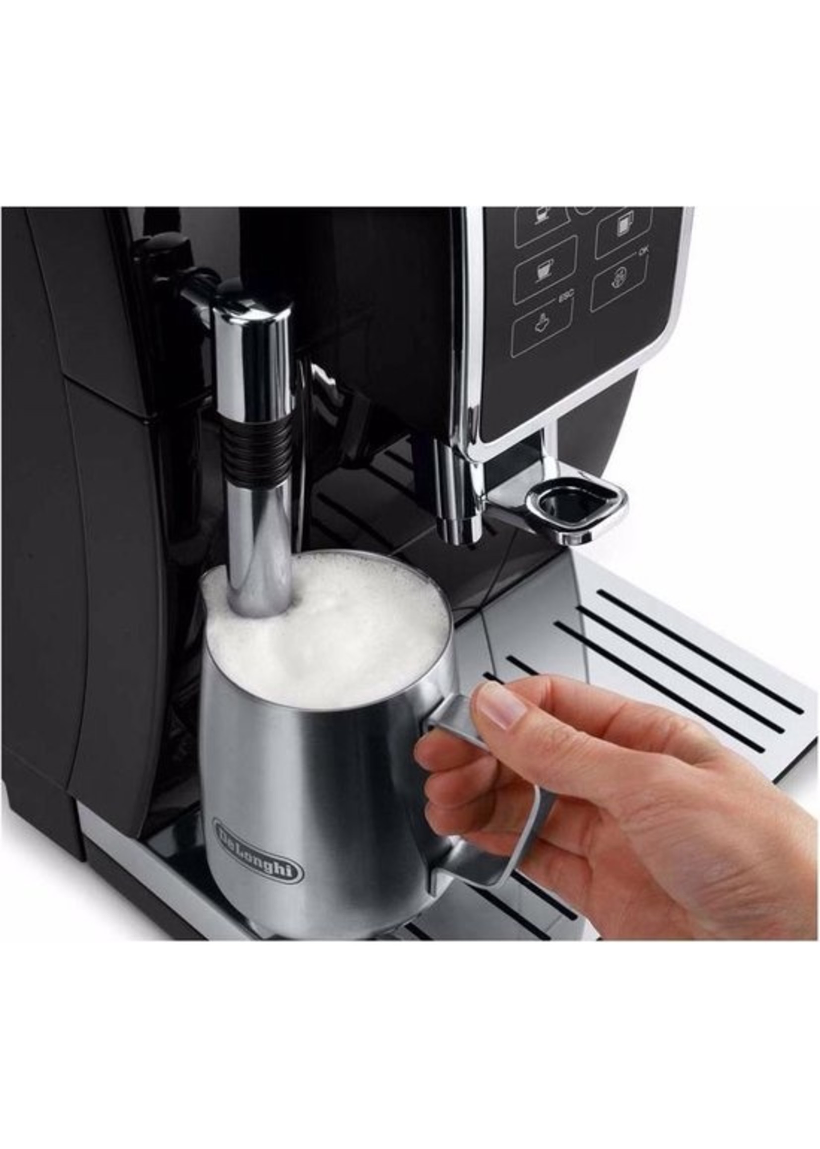 DeLonghi DeLonghi Dinamica ECAM 350.15.B - Volautomatische espressomachine - Zwart koopjeshoek