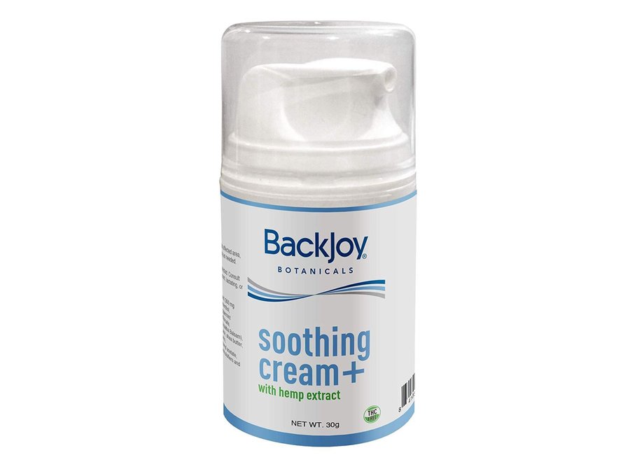 Crema calmante + extracto de cáñamo 300 mg de BackJoy Botanicals