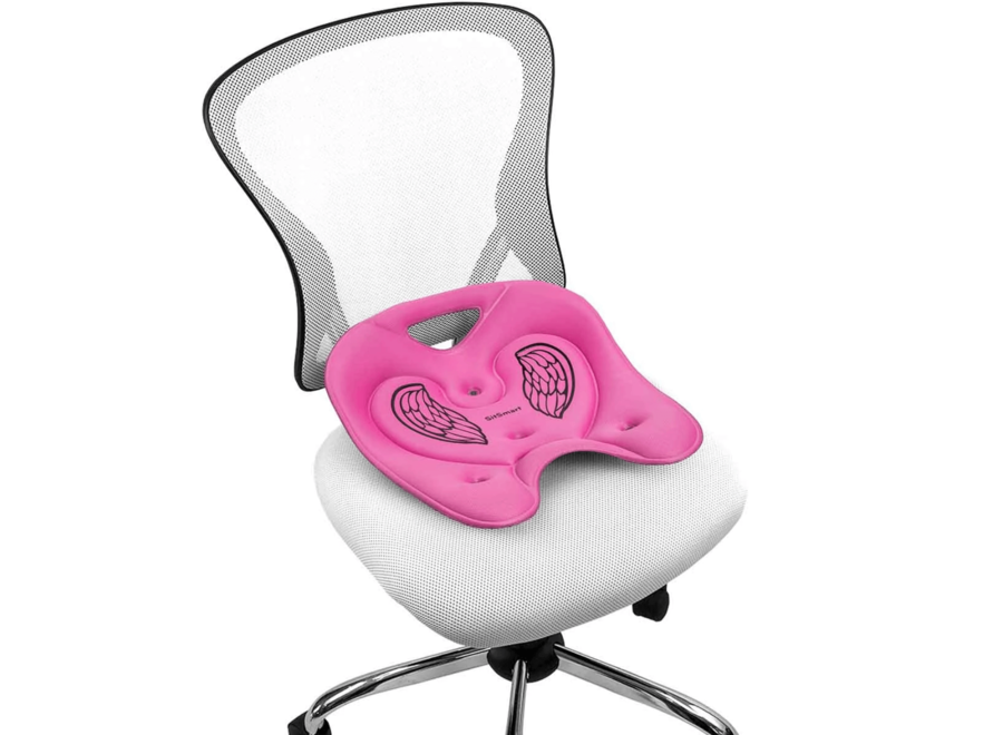 Backjoy Angel Traction Pink Zitje tegen rugpijn bij het zitten