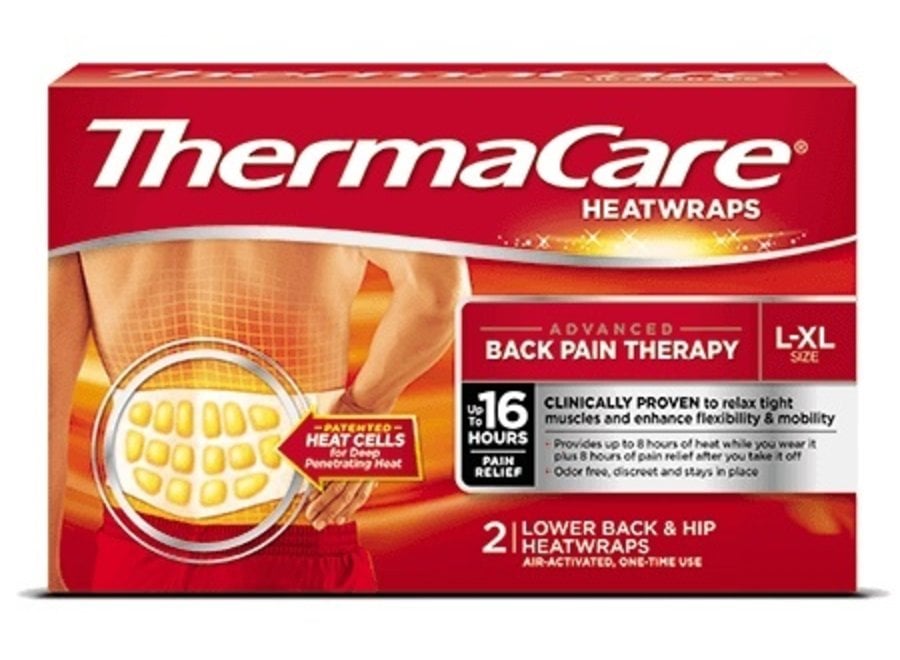 Backaid Parche de terapia de calor, calor terapéutico activado por aire,  medio para aliviar el dolor de espalda, hombros y cuello, 8 unidades