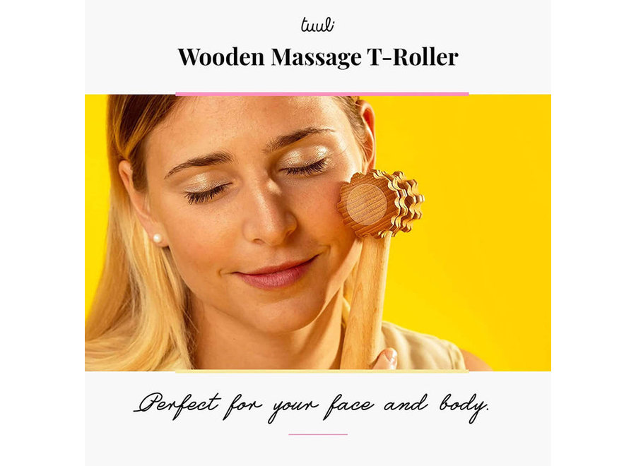 Tuuli T-Shape Massage Roller Gesichtsroller