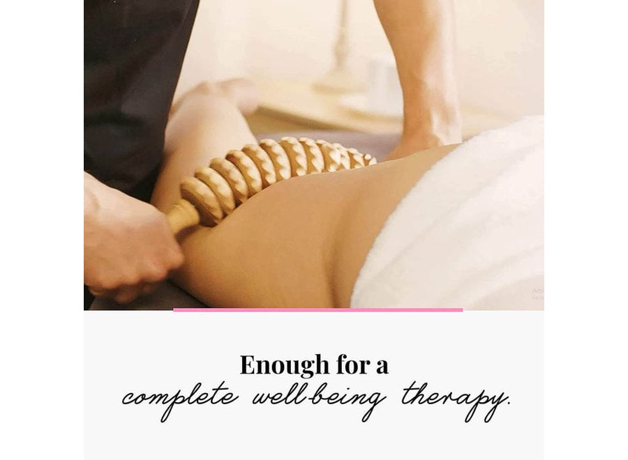 Tuuli Accessories - Curved Wooden Massage Roller for Waist and