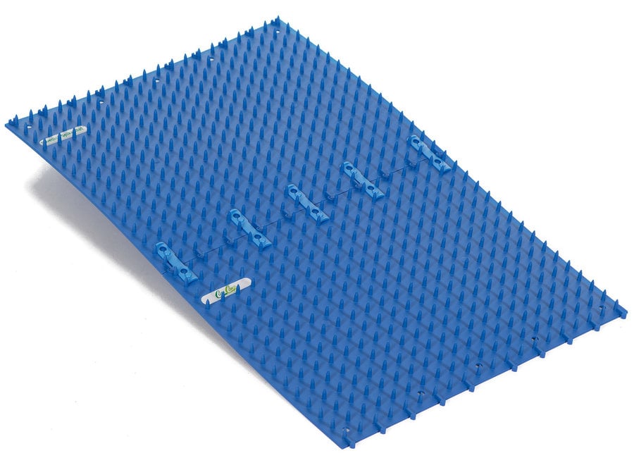 Spijkermat classic blauw