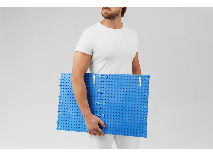 Zweedse Spijkermat Acupressure classic blauw - Wim Hof