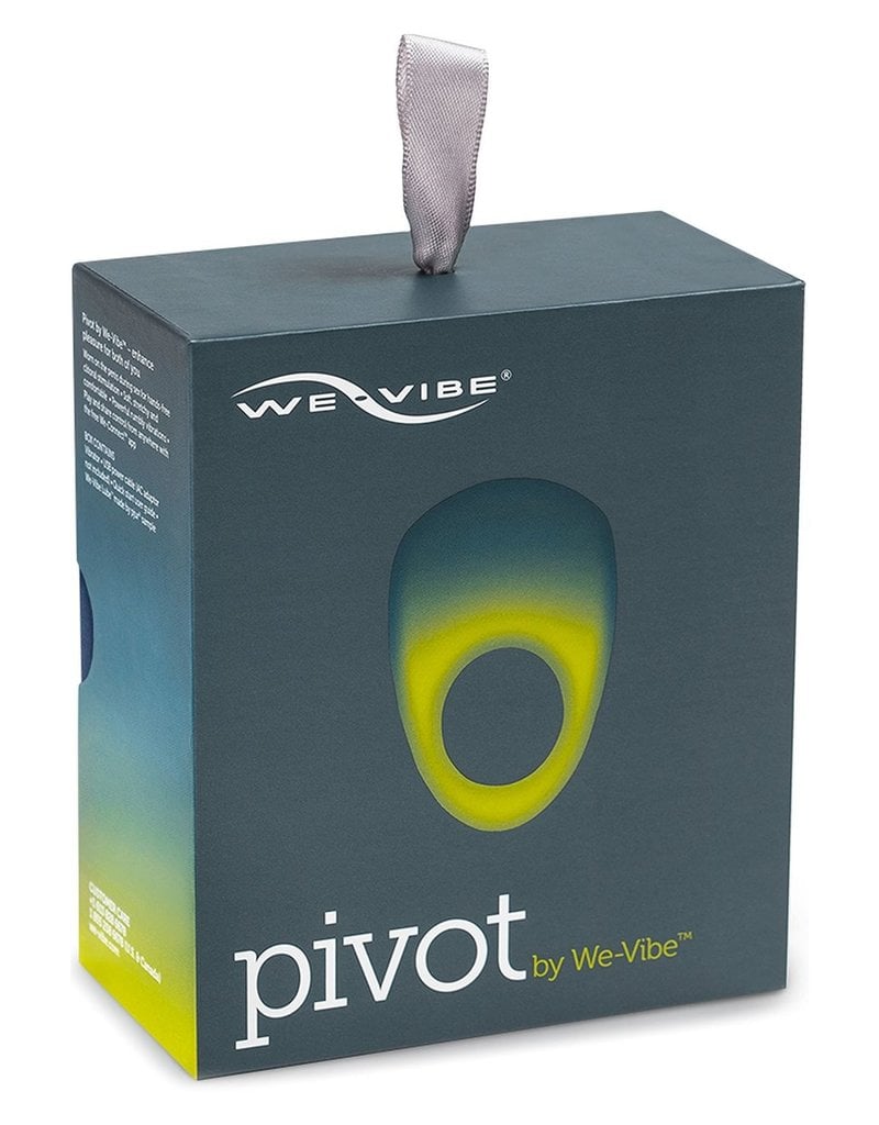 We-Vibe We-Vibe Pivot Vibrerende Cockring Oplaadbaar Blue