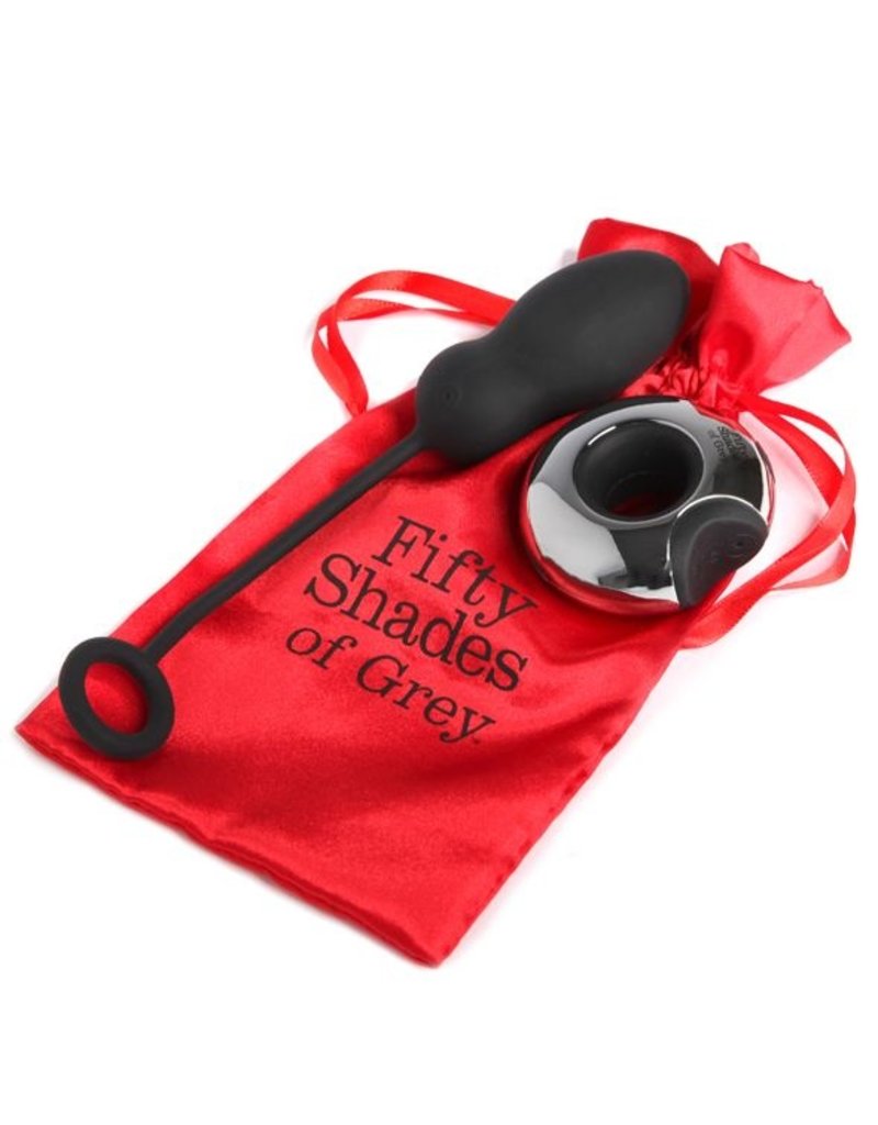 Fifty Shades of Grey Fifty Shades of Grey Vibrerend Eitje met Afstandsbediening Black