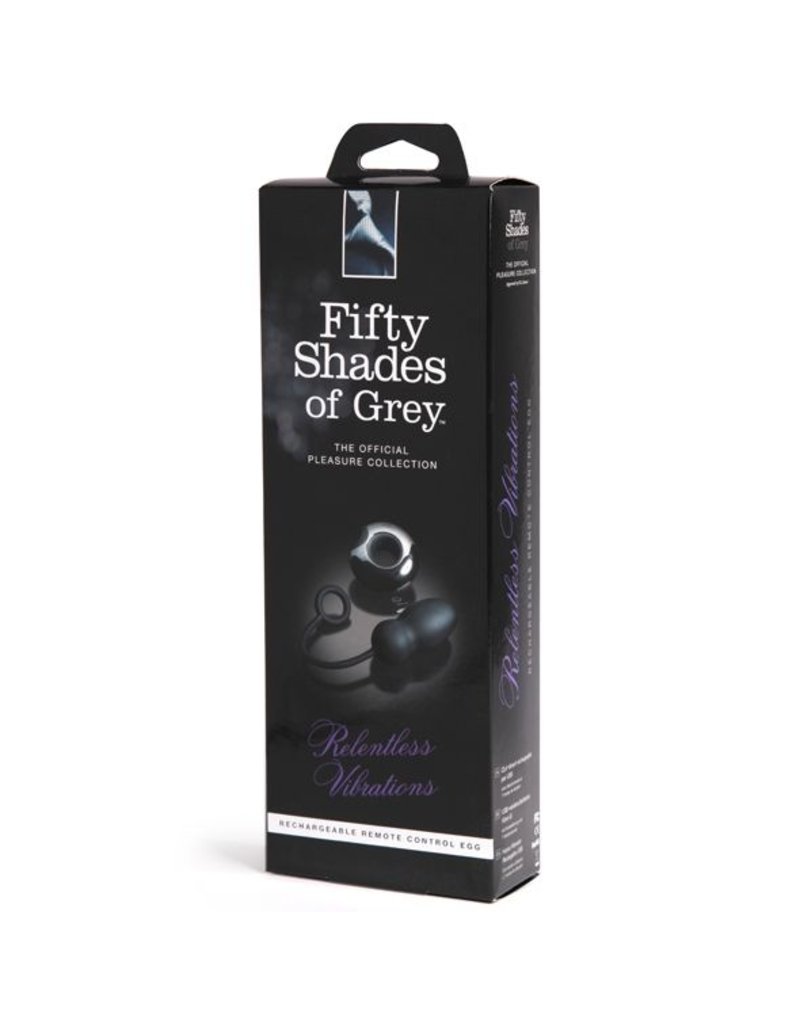 Fifty Shades of Grey Fifty Shades of Grey Vibrerend Eitje met Afstandsbediening Black