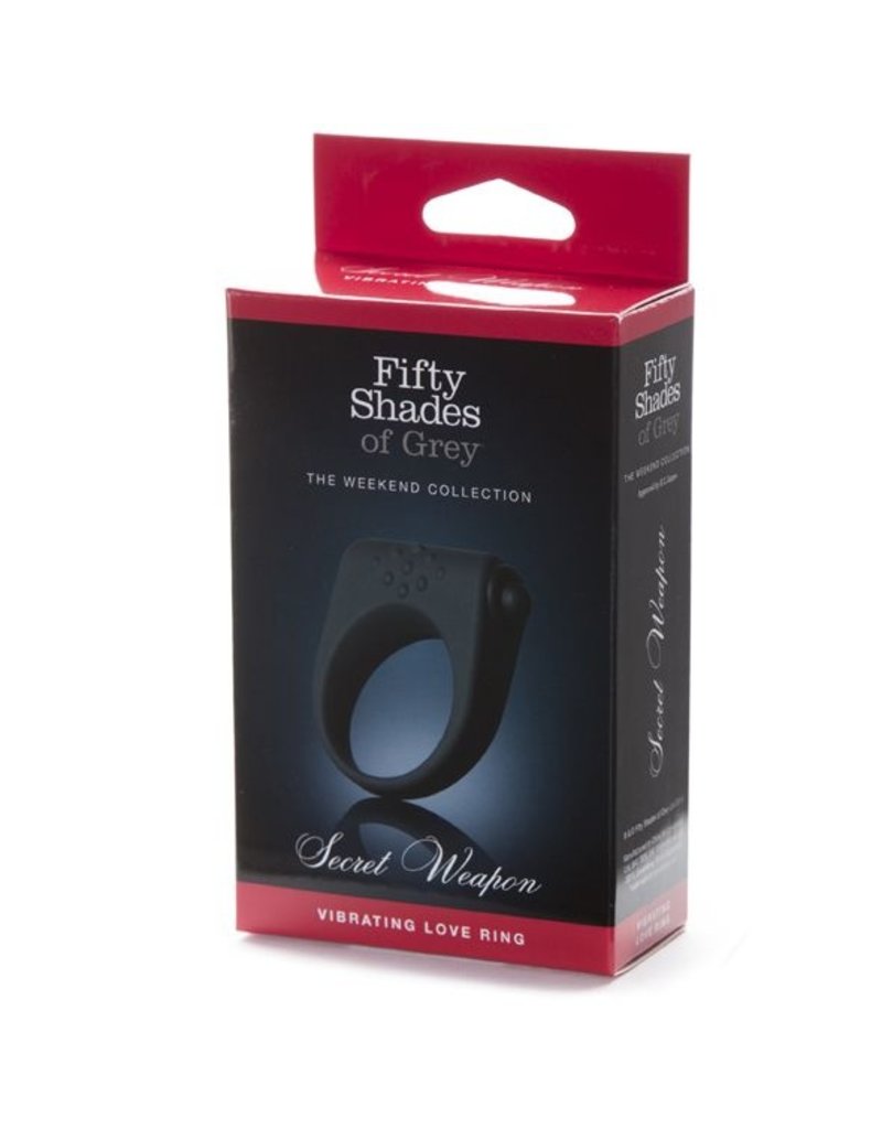 Fifty Shades of Grey Fifty Shades of Grey Vibrerende Cockring Penisring Black