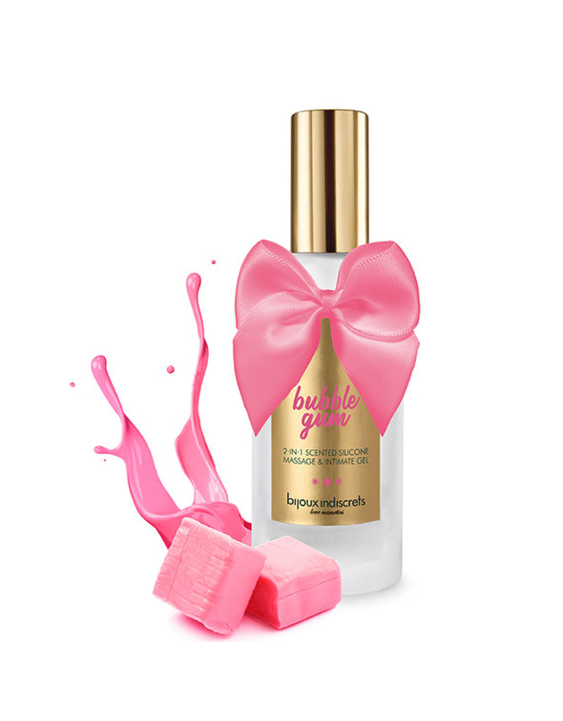 Bijoux Indiscrets Bijoux Indiscrets Bubblegum 2 in 1 Massage & Intieme Gel