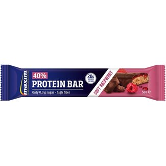 Maxim Sportvoeding Maxim 40% Protein Bar Soft Raspberry