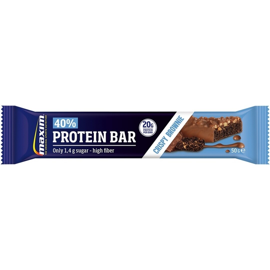 Maxim 40% Protein Bar Crispy Brownie