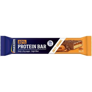 Maxim Sportvoeding Maxim 40% Protein Bar Salty Caramel