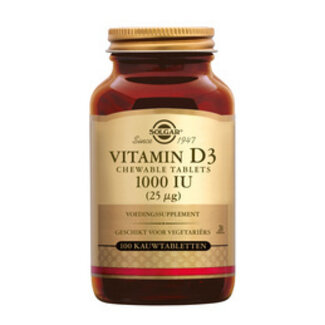 Solgar Solgar Vitamins D3 25mcg