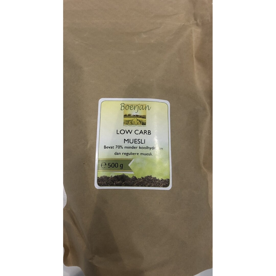 Boerjan low carb muesli