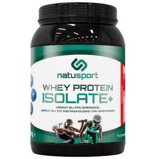 Natusport Whey Protein ISOLATE+ Aardbei 450 GRAM