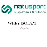 Natusport Whey Protein ISOLATE+ Aardbei 450 GRAM