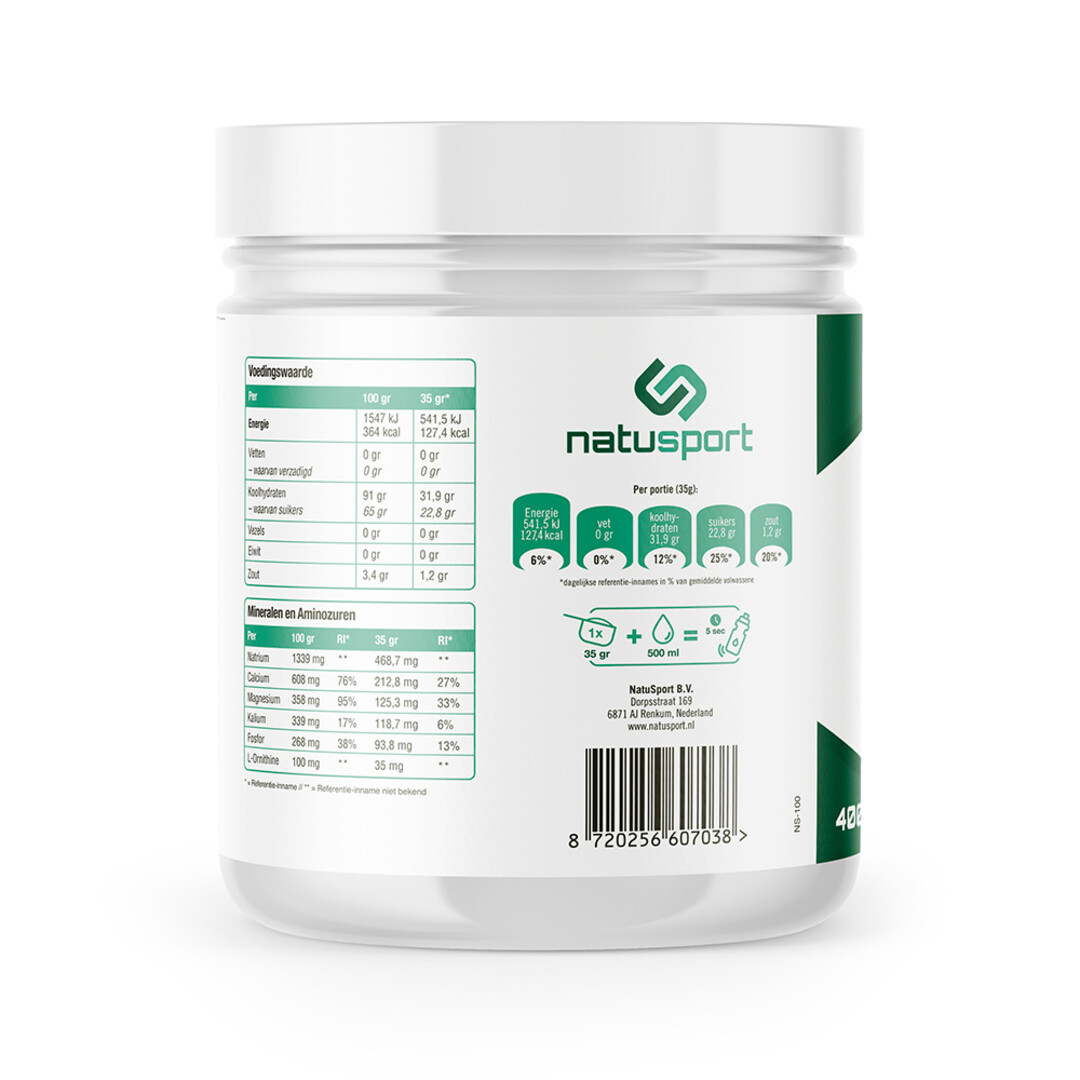 Natusport Natusport Isotonic Sportdrink Lemon