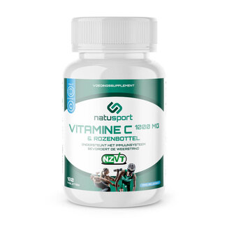Natusport Vitamine C (1000mg) & Rozenbottel (180 capsules)