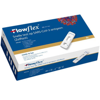 Flowflex Corona zelftest 5st verpakking