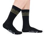 Snelle Sokken Fietssokken - Stripe print - goud