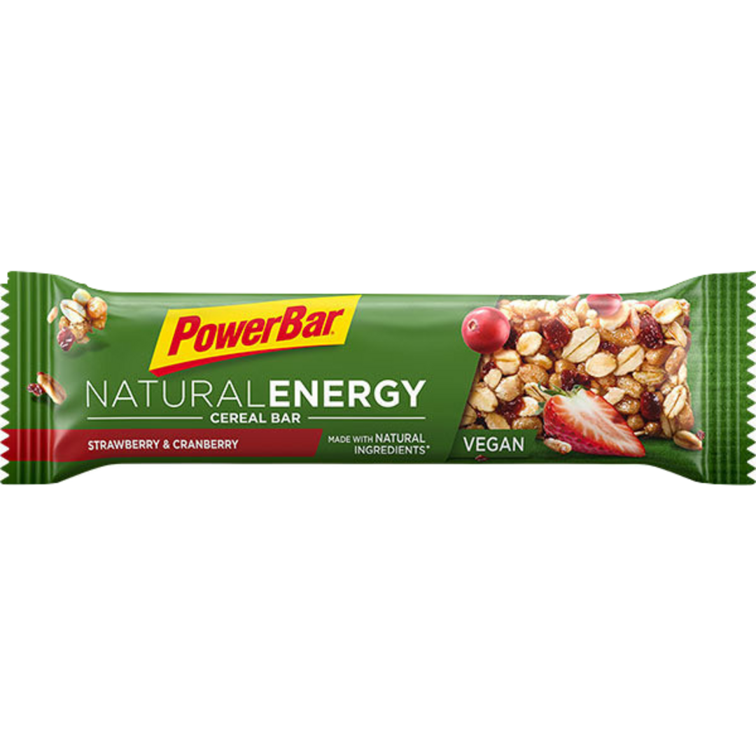 Powerbar Natural Energy Cereal Bar Strawberry & Cranberry