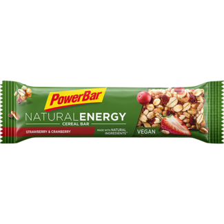 PowerBar Natural Energy Cereal Bar Strawberry & Cranberry
