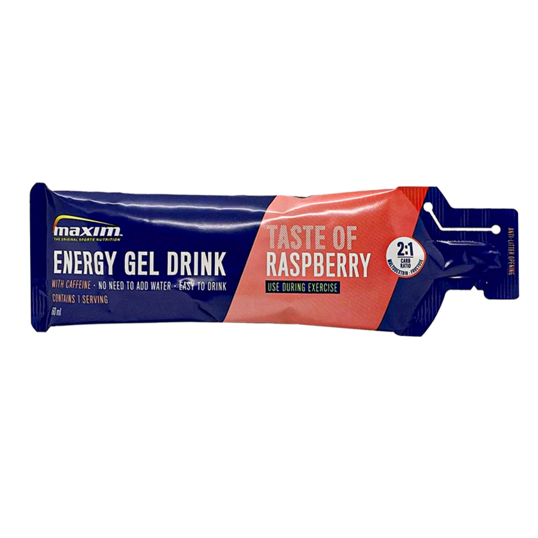 Maxim Sportvoeding Maxim Energy Gel Drink Raspberry  - Copy