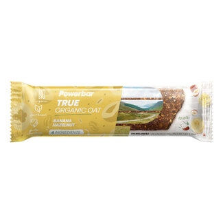 PowerBar powerbar true organic oat banana hazelnut