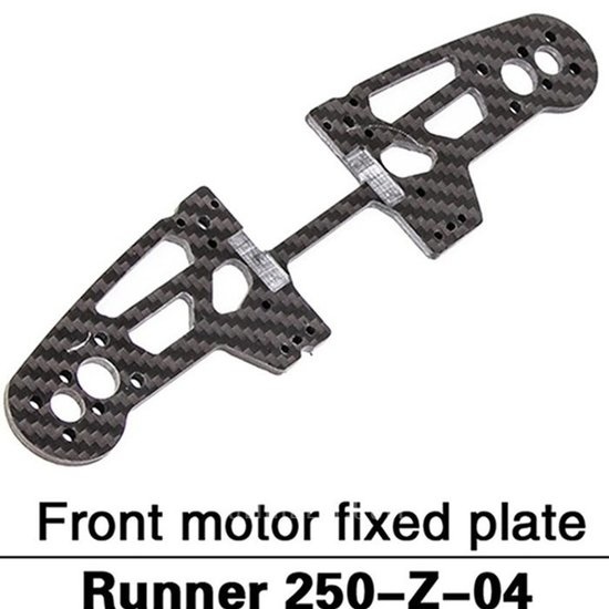 Walkera Walker Runner 250 Front motor fixed plate Runner 250-Z-04 afbeelding