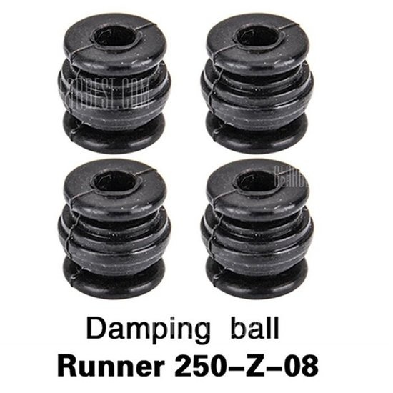 Walkera Walkera Runner 250 Damping ball set, Runner 250-Z-08 afbeelding