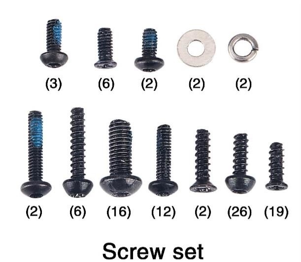 Walkera Walkera F210-Z-20 screw set afbeelding