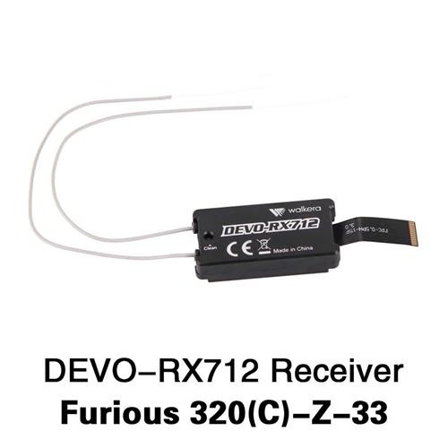 Walkera Walkera Furious 320 c z-33 devo rx712 receiver afbeelding
