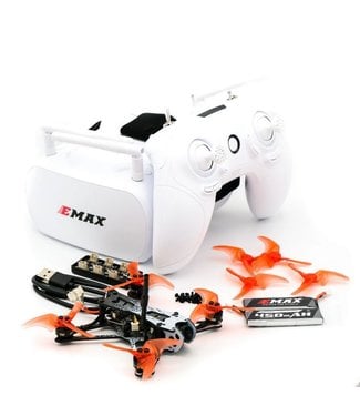 Emax Tinyhawk 2 Freestyle 2,5 inch racedrone FPV set + gratis stickerset + velcro strap