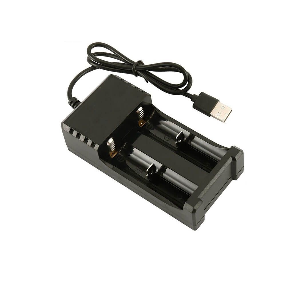 N2 plus USB oplader 18500 18650 batterijen afbeelding