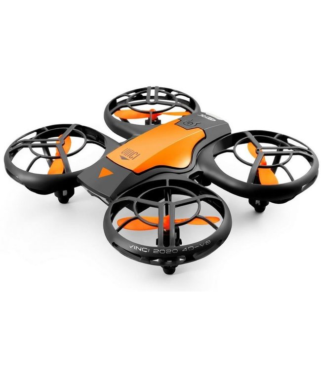 4DRC compacte mini drone met camera, met 2 accu's