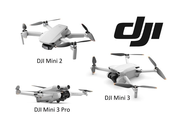 DJI Mini 2 vs DJI Mini 3 vs Mini 3 PRO, de verschillen en de overeenkomsten