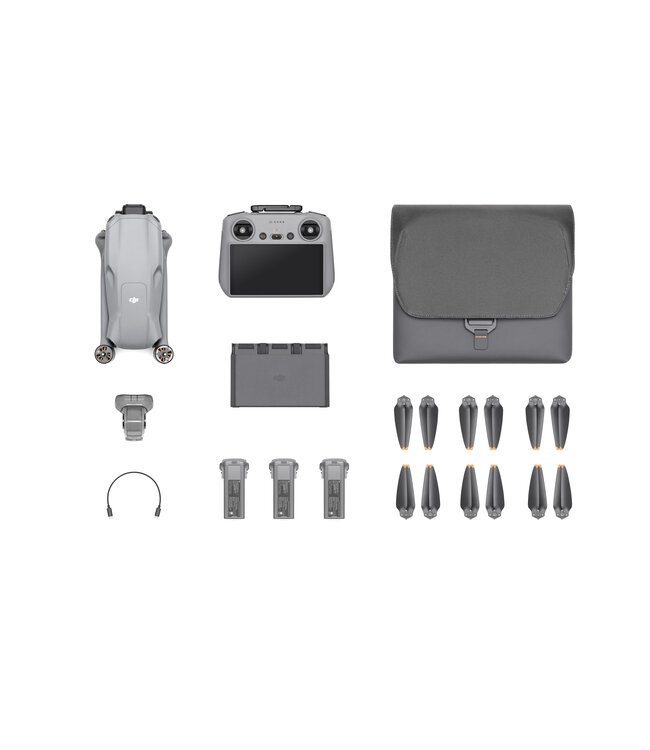 DJI Air 3 met Smart controller 2  en fly more kit