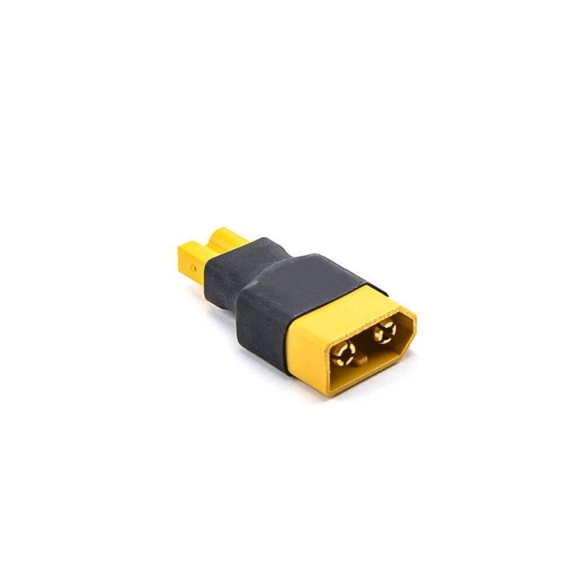 VUNIVERSUM 1 X Adattatore Premium XT60 maschio a T maschio T-Dean T-Connector femmina per batteria Lipo Batteria ad alta corrente 60 A di Mr. Plug® Modellbau