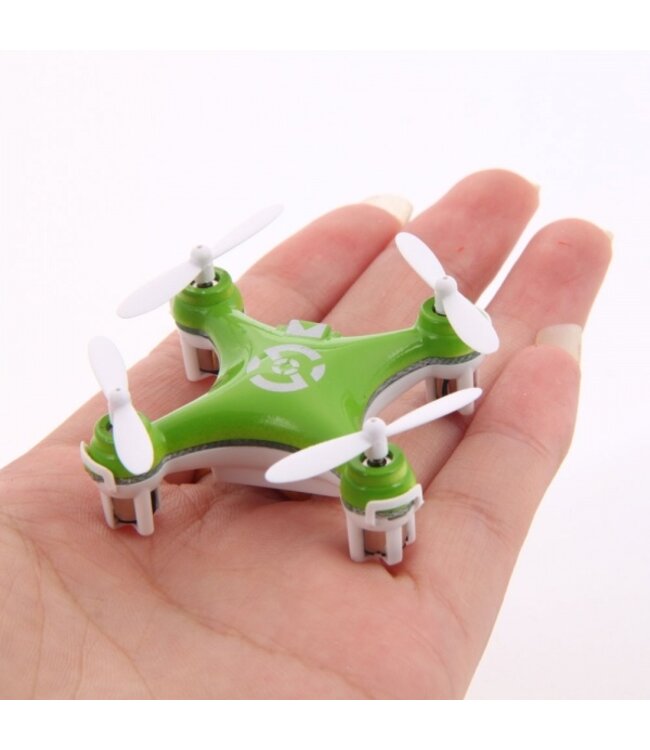 Cheerson cx10 mini drone groen nu met gratis extra propellerbeschermer