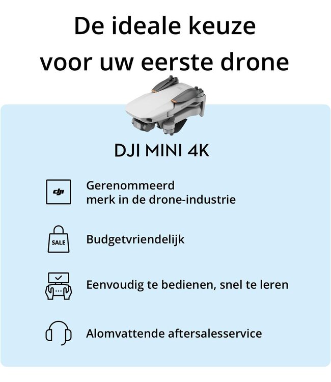 DJI Mini 4K Fly More Combo nu tijdelijk met gratis digitale drone cursus