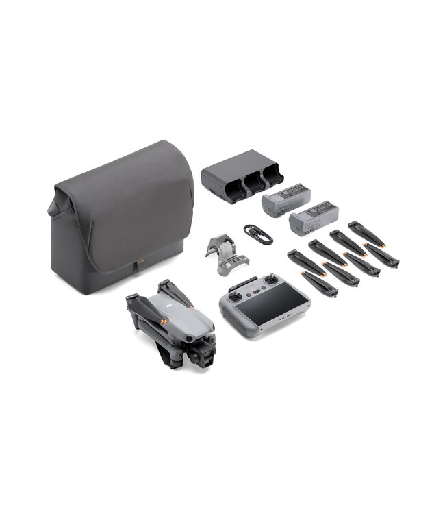 DJI Air 3S Fly More Combo - including DJI (RC2) RM331 Smart Controller met gratis digitale drone cursus