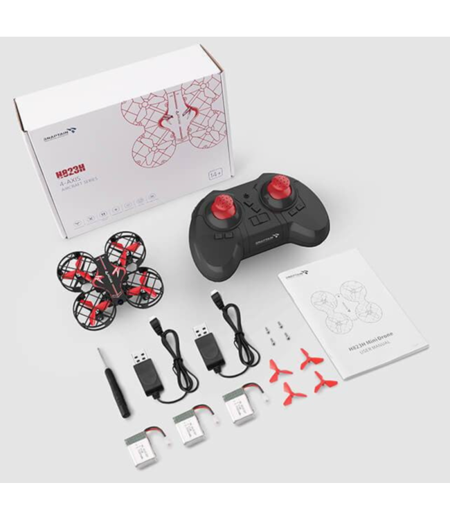 SNAPTAIN H823H mini drone nu met 3 accu's + digitale drone cursus t.w.v. € 49,99 