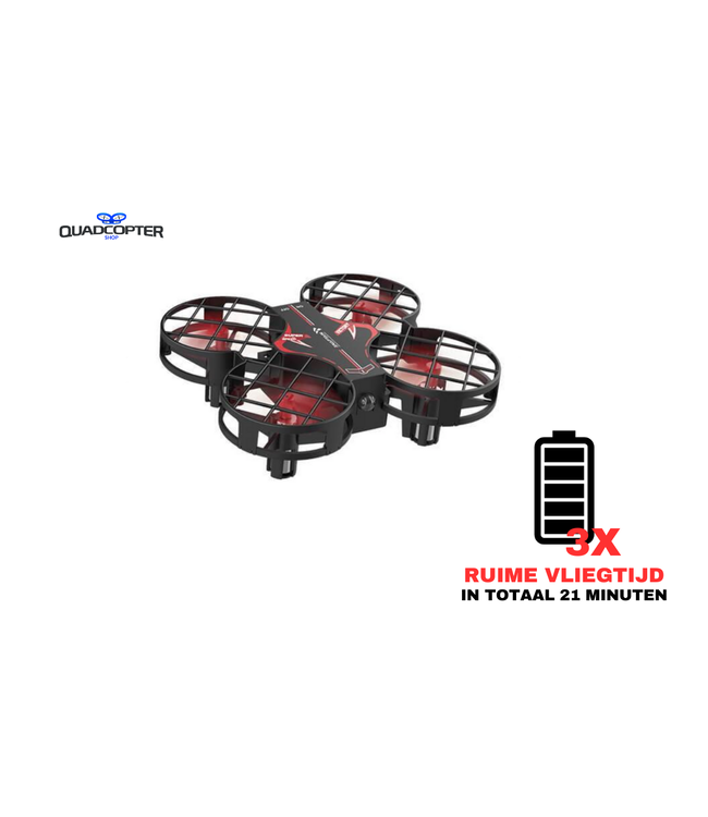 SNAPTAIN H823H mini drone nu met 3 accu's + digitale drone cursus t.w.v. € 49,99 