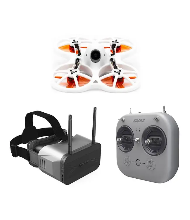 EMAX EZ Pilot PRO indoor FPV race drone - 2 extra gratis accu's