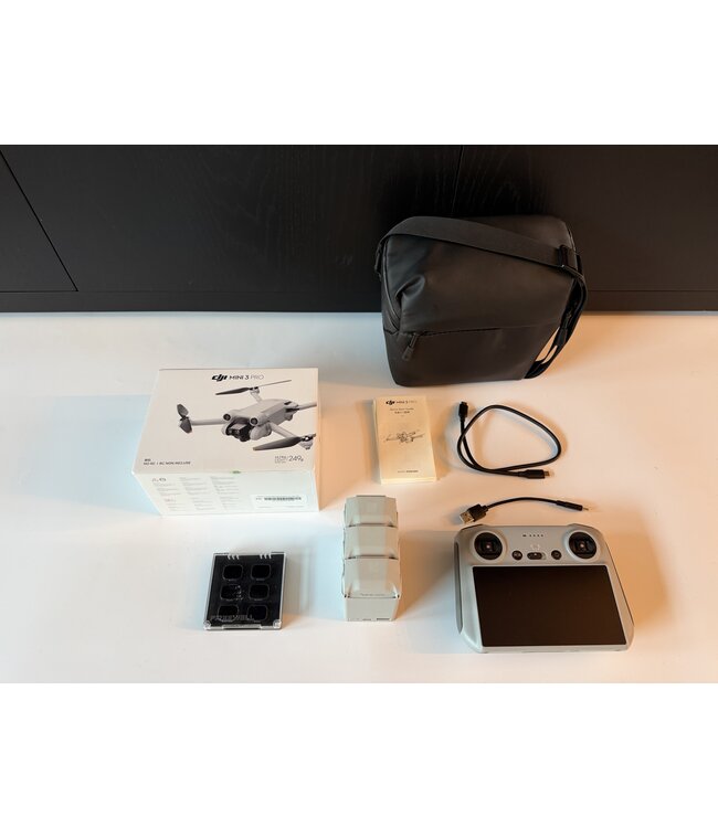 DJI MINI 3 PRO FMC (niet geact.) met ND filters - in topstaat