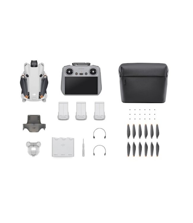 TWEEDEKANS-DJI Mini 4 PRO- Fly More Combo- incl RC331 (RC2) remote controller