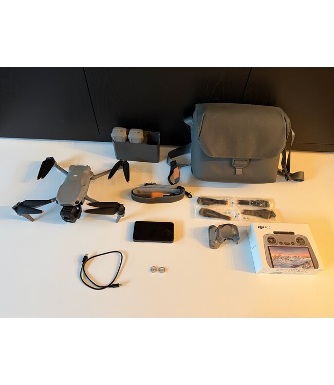 DJI AIR 3S - Fly More Combo - RC 2 controller (nieuw) - sublieme conditie - occasion