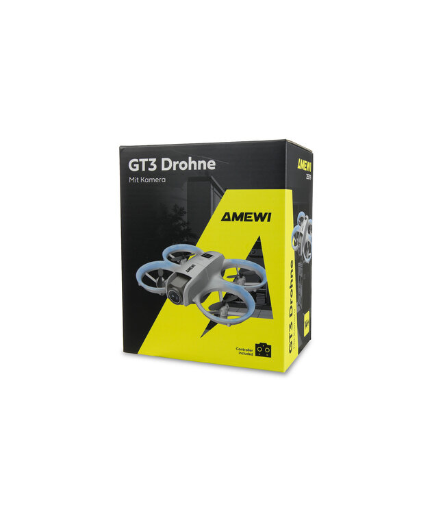 Amewi GT3 mini drone met camera - Fly More Combo met 2 accu's