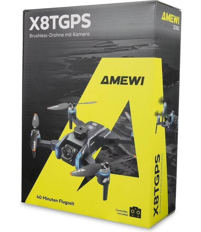 Amewi X8T GPS brushless drone + smart controller